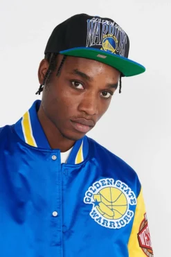 NBA RISE UP SNAPBACK WARRIORS - Casquette | Noir