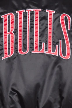 NBA SATIN BOMBER - bomber | Noir