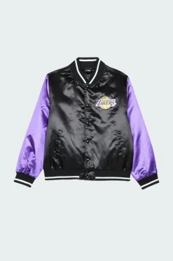 NBA SATIN BOMBER - Bomber | Noir