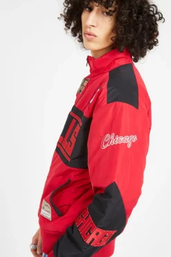 NBA SPEEDWAY UNISEX NYLON VARSITY JACKET BULLS - Veste | Noir