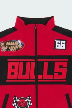 NBA SPEEDWAY UNISEX NYLON VARSITY JACKET BULLS - Veste | Noir
