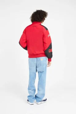 NBA SPEEDWAY UNISEX NYLON VARSITY JACKET BULLS - Veste | Noir