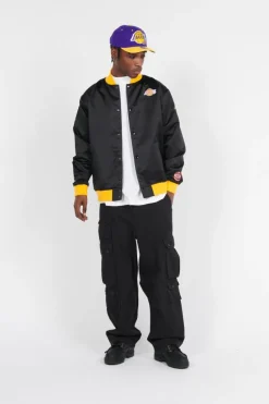 NBA TEAM OG 3.0 LIGHTWEIGHT SATIN - Veste | Noir