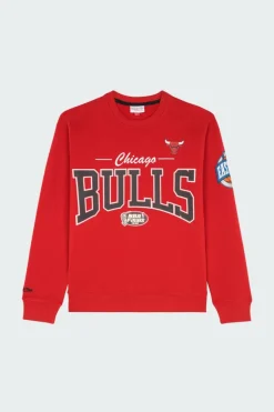 NBA THERE & BACK CREW BULLS - Sweatshirt | Rouge