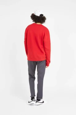 NBA THERE & BACK CREW BULLS - Sweatshirt | Rouge