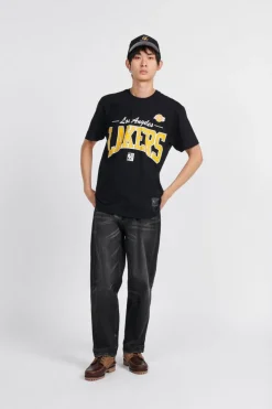 NBA THERE & BACK LAKERS - T-shirt | Noir