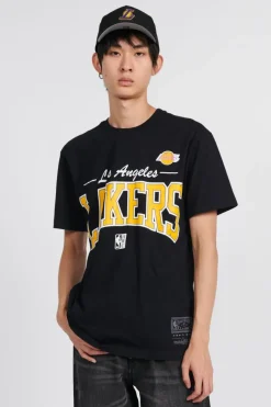 NBA THERE & BACK LAKERS - T-shirt | Noir