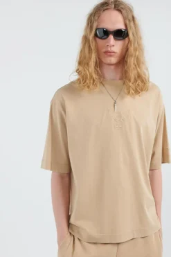 NBA WASHED BOX TEE CHIBUL - T-shirt | Jaune