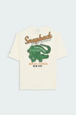 NE ANIMAL GRPHC OS TEE NEWERA - T-shirt | Beige