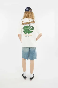 NE ANIMAL GRPHC OS TEE NEWERA - T-shirt | Beige