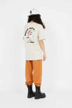 NE CHARACTER GRPH - T-shirt | Beige