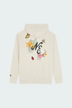 NE FLORAL GRAPHIC - Hoodie | Beige