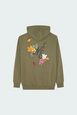 NE FLORAL GRAPHIC - Hoodie | Vert