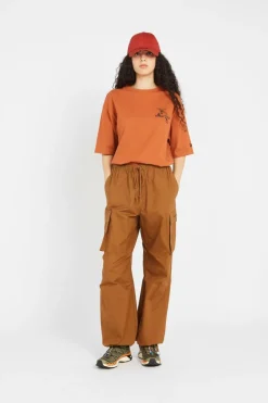 NE FLORAL GRAPHIC - T-shirt | Marron