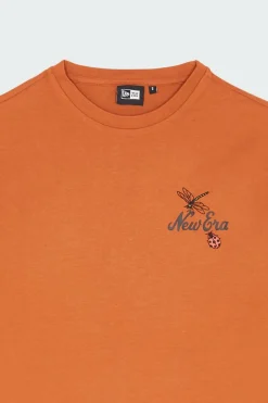 NE FLORAL GRAPHIC - T-shirt | Marron