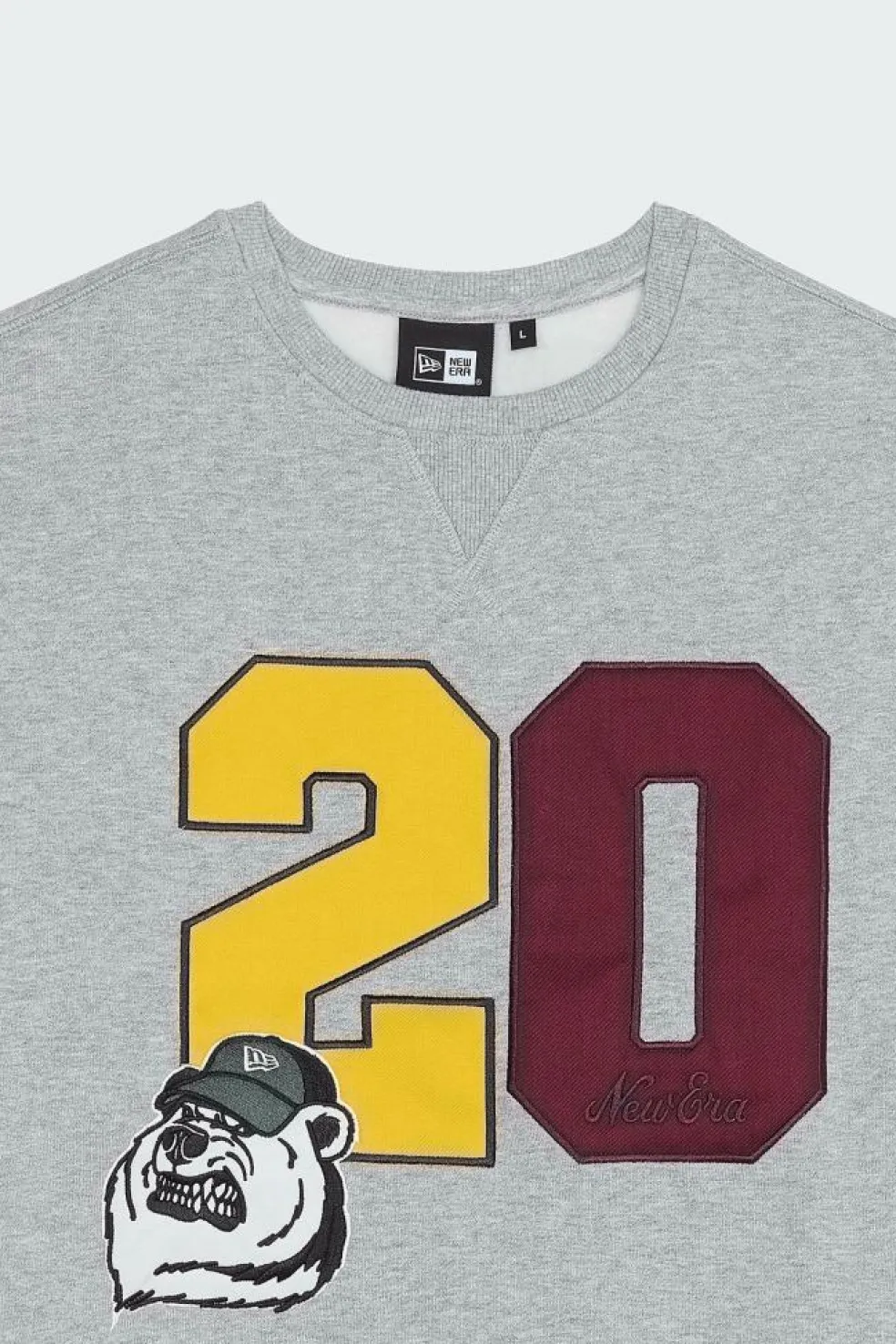 NE LIFESTYLE CREW - Sweatshirt | Gris