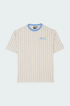 NE PINSTRIPE OS - T-shirt | Beige