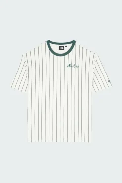 NE PINSTRIPE OS - T-shirt | Blanc