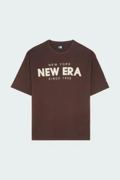 NE WORDMARK OS T - T-shirt | Marron