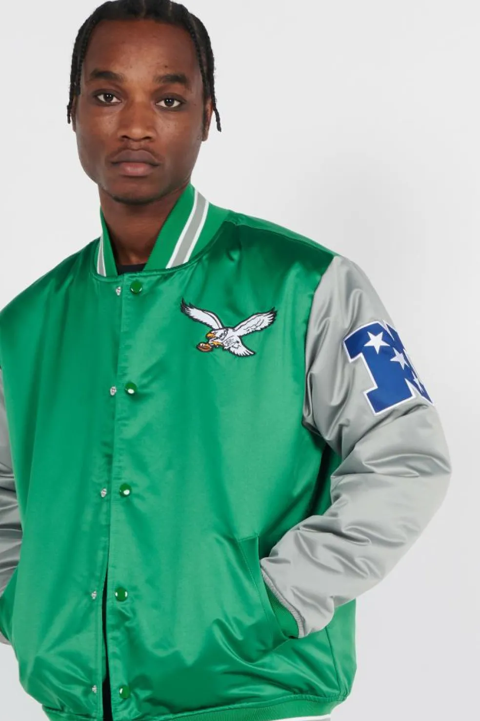 NFL PRIMETIME VINTAGE LOGO EAGLES - Bomber | Vert