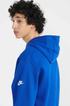 NIKE CLUB - Hoodie | Bleu