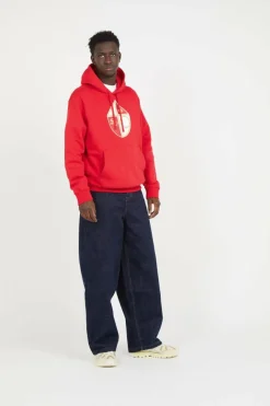 NIKE CLUB - Hoodie | Rouge