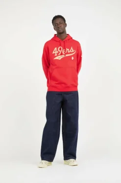 NIKE CLUB - Hoodie | Rouge