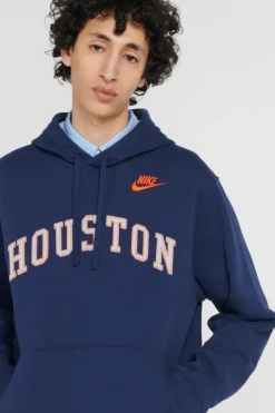 NIKE CLUB FLEECE HOUSTON ASTROS - Hoodie | Bleu