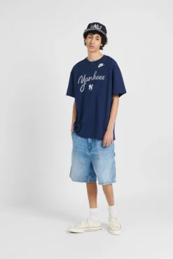 NIKE LOOSE FIT NEW YORK YANKEE - T-shirt | Bleu