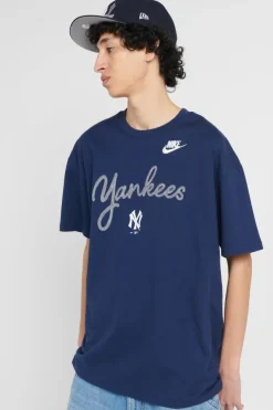 NIKE LOOSE FIT NEW YORK YANKEE - T-shirt | Bleu