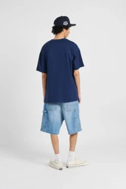 NIKE LOOSE FIT NEW YORK YANKEE - T-shirt | Bleu