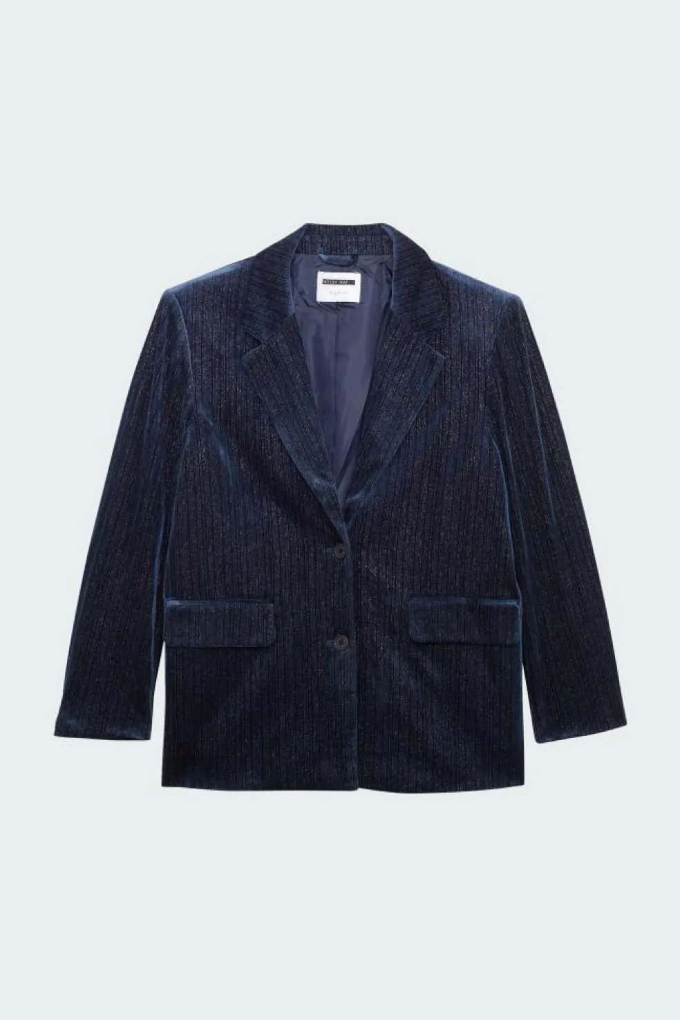 NMAIDA LS GLITTER BLAZER - Blazer | Bleu