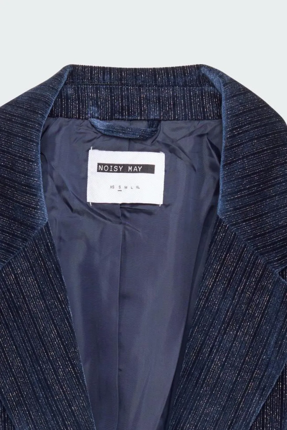 NMAIDA LS GLITTER BLAZER - Blazer | Bleu