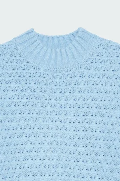 NMBILLY L/S O-NECK KNIT BLCK FRI FWD - Pull | Bleu