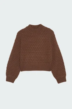 NMBILLY L/S O-NECK KNIT BLCK FRI FWD - Pull | Noir