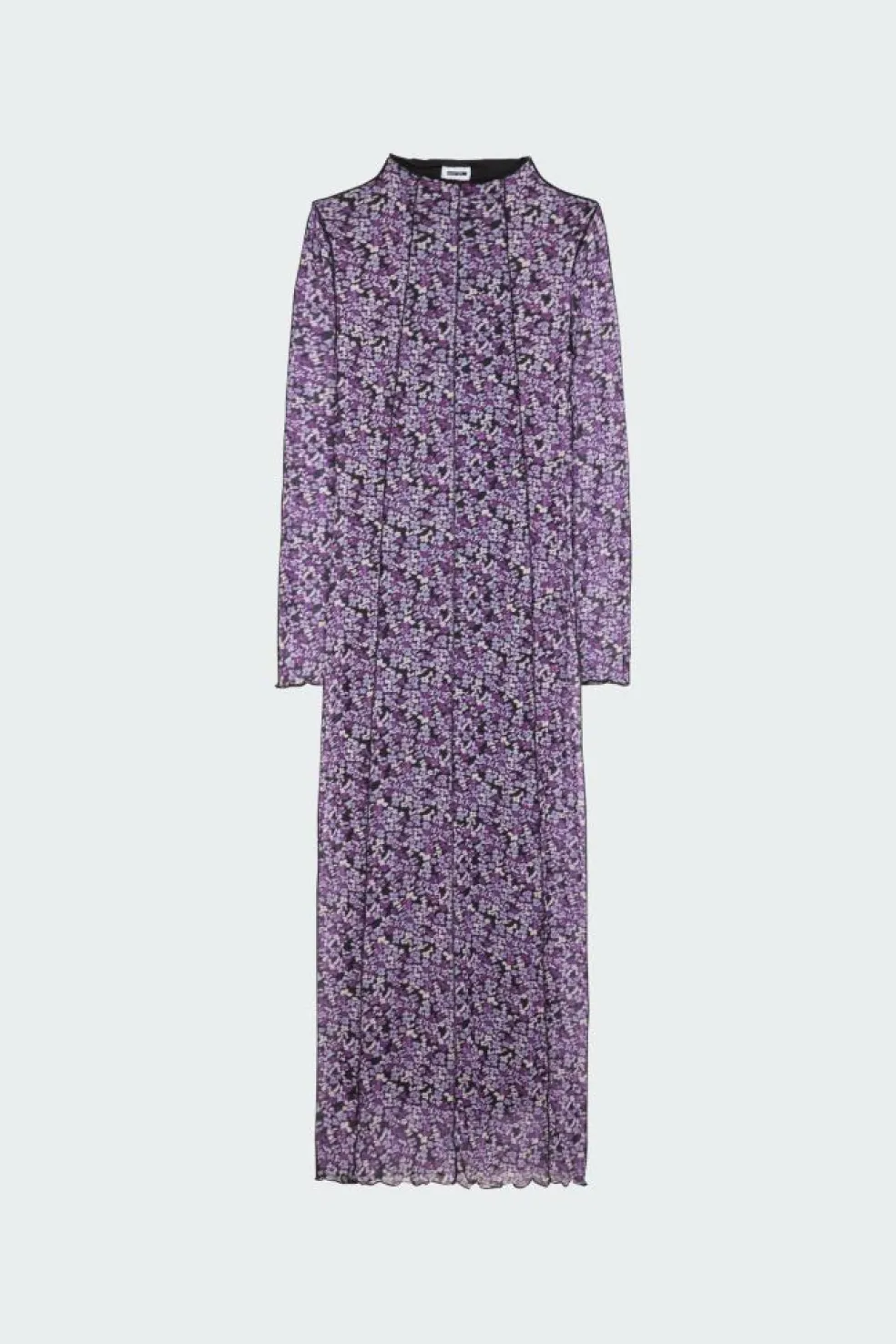 NMCARRIE L/S HIGH NECK ANKLE DRESS FWD - Robe | Violet