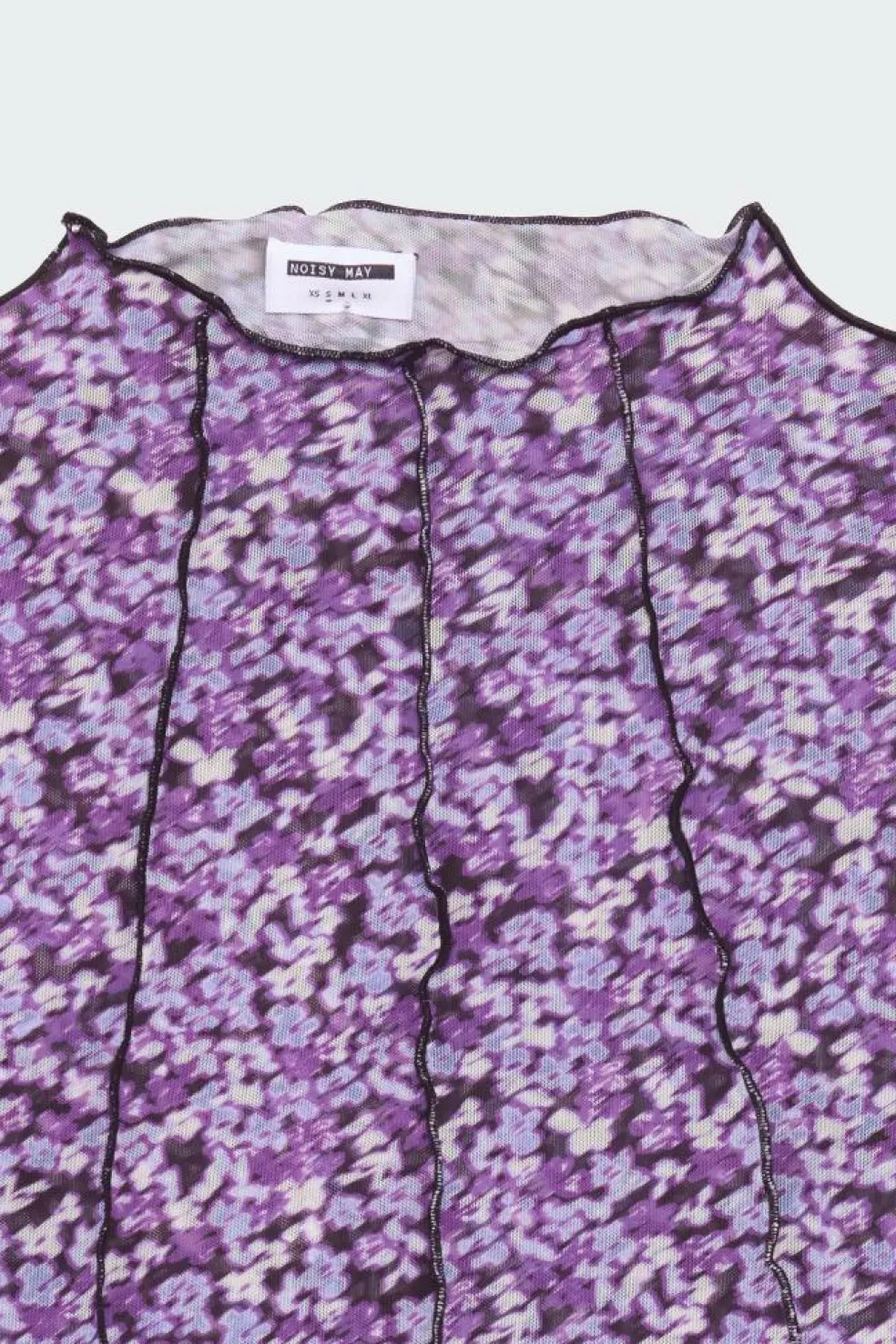 NMCARRIE L/S HIGH NECK TOP FWD - Top | Violet