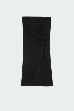 NMJORDAN HW ROUCHED SKIRT LAB - Jupe | Noir