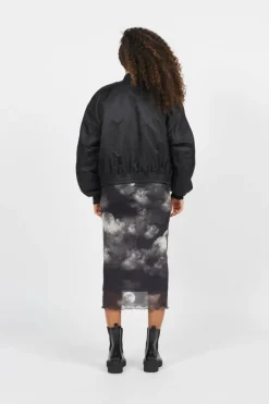 NMJUSTINE LS PADDED BOMBER JACKET S* - Bomber | Noir