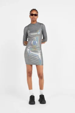 NMKINSLEY SINGLET MINI DRESS - Robe | Gris