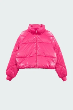 NMKIT L/S SHINY PUFFER - doudoune | Rose