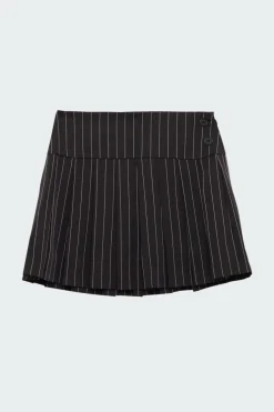 NMWEDNESDAY NW PLEATED SKIRT WVN LAB - Jupe | Noir