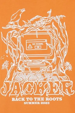 NO SIGNAL - T-shirt | Marron