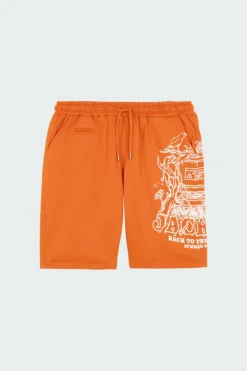 NO SIGNAL FLEECE - Short | Marron