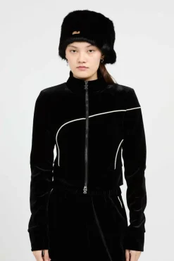 noam track jacket - Veste | Noir