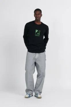 Nocturnal Wandering TS LS - T-shirt manches longues | Noir