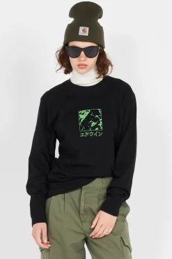 Nocturnal Wandering TS LS - T-shirt | Noir