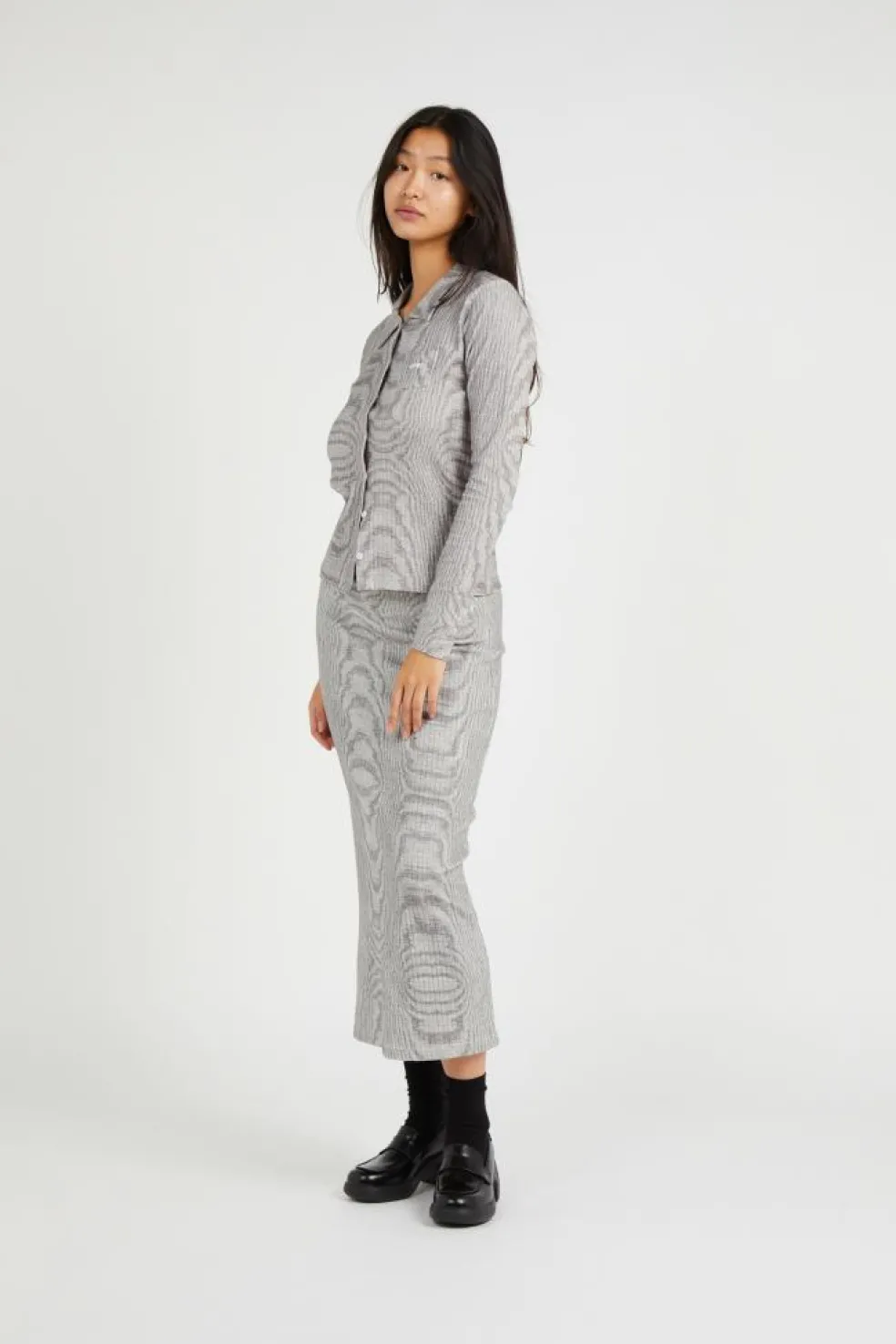 NOISE BUTTON - Chemisier | Blanc