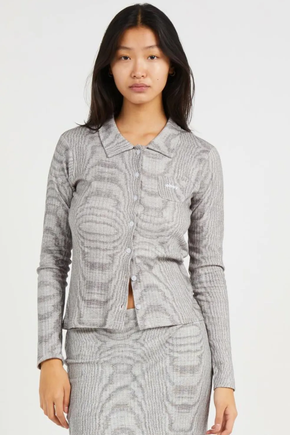 NOISE BUTTON - Chemisier | Blanc