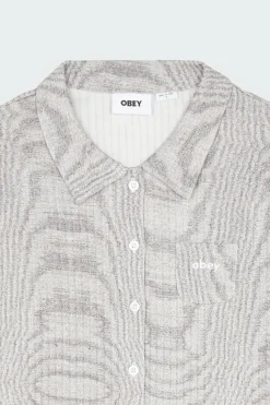 NOISE BUTTON - Chemisier | Blanc